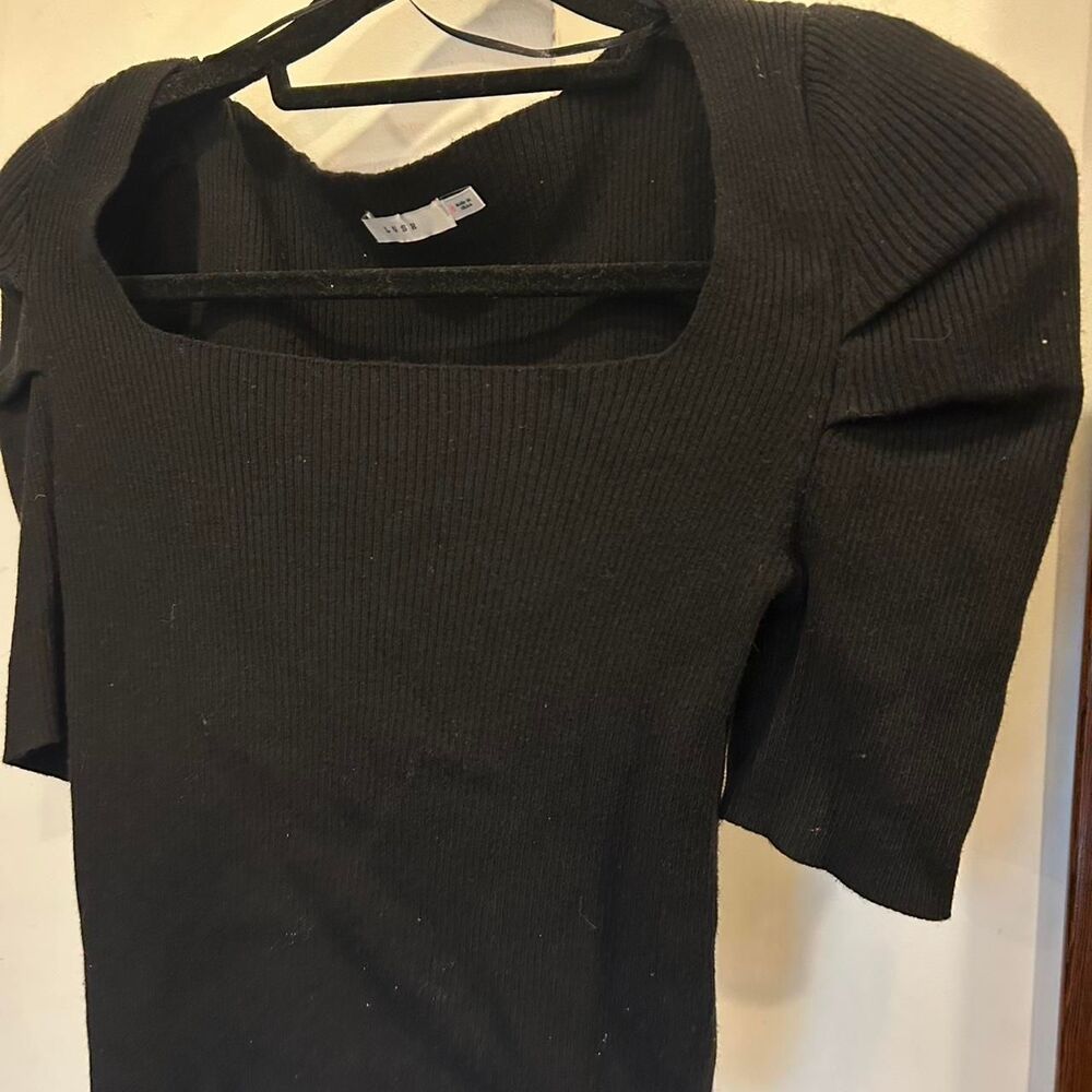 Lush-clothing Women's Black Blouse
